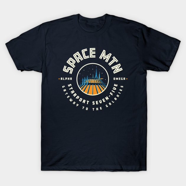 Starport Seven-Five T-Shirt by jpdesign